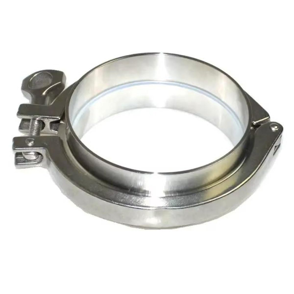 Tri Abrazadera SS, Brida Sanitaria, Virola De Soldadura De Tubería, Triple Abrazadera, Junta De Silicona, Acero Inoxidable SUS SS304(159mm-K183Clamp)