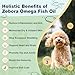 ZEBORA Pumpkin for Dogs, Omega 3 Fish Oil for Dogs