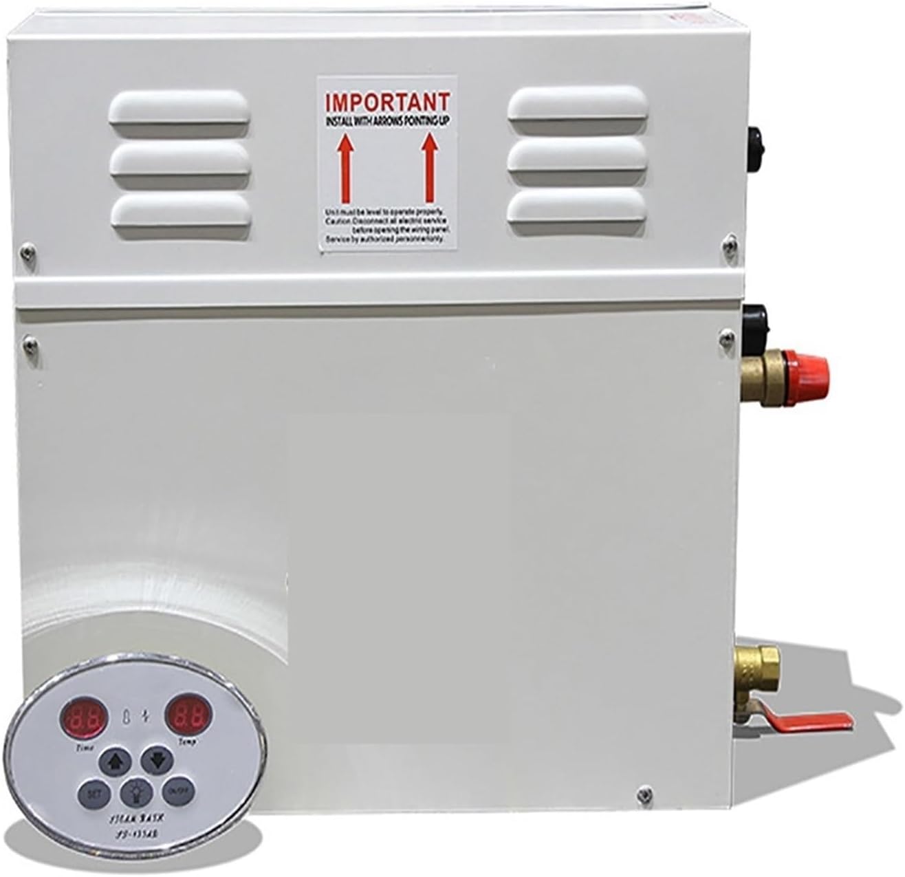 3KW/4.5KW Steam Generator steam Bath Steam Bath Machine for Home steam Bath Room SPA Fumigation Machine with Digital Controller for Home Spa(4.5KW)