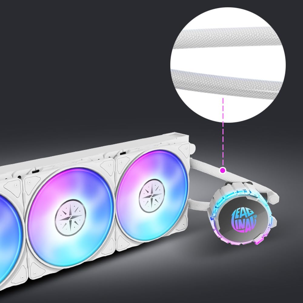 Amazon.co.jp: BUZHI 360 A- 統合 CPU 水冷ラジエーター、高性能