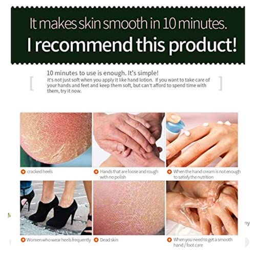 Epielle Hydrating & Moisturizing Gloves & Socks Masks Combo 12pk for Hand and Foot - Dry Hand, Dry Cracked Heel Mothers Day Gifts