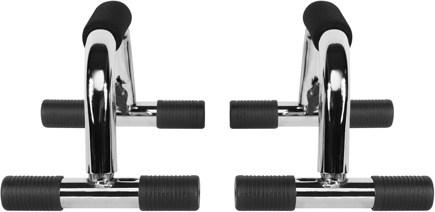 Optimus® Steel Push Up Bar Dips Stand Set For Gym & Home Exercise Workout - C-image-2