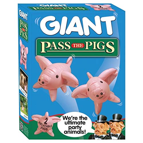 Kids Pass The Pigs Giant Family Board Games Playset (Age Group: 4+), Multicolor
