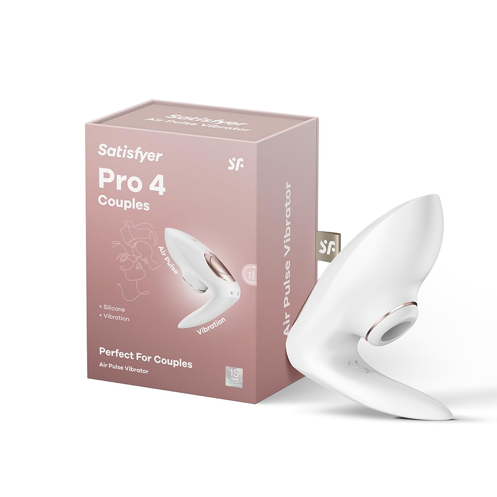 Satisfyer Pro 4 Couple’s Vibrator - White