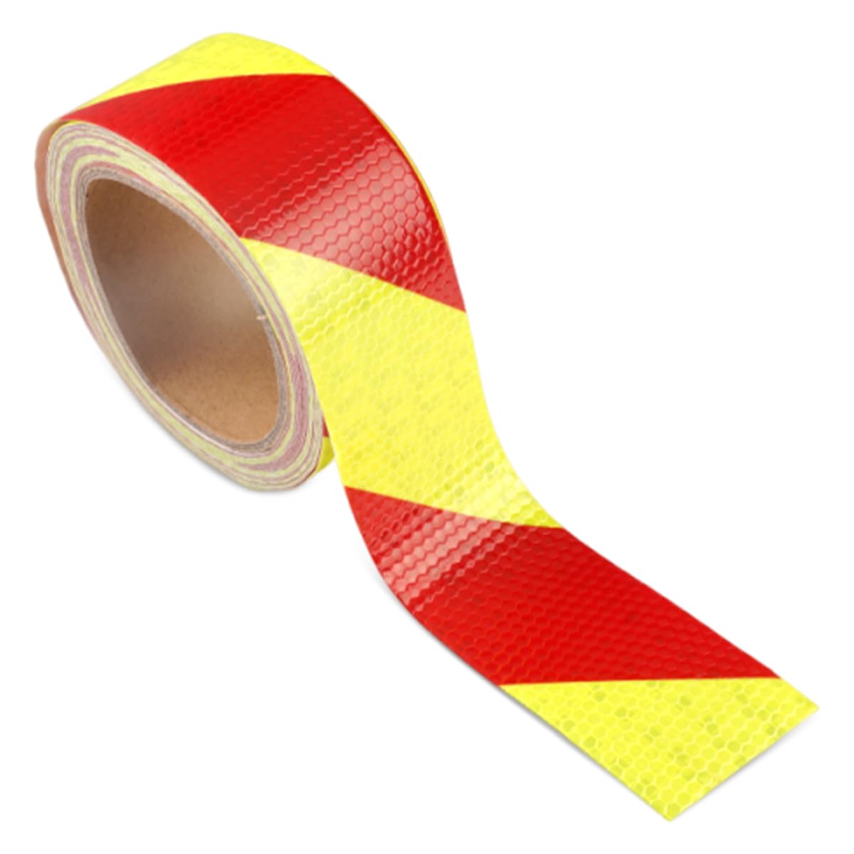x Set 6 Nastro Adesivo Riflettente Catarifrangente 5 Metri Giallo Nero x Set 6 Nastro Adesivo Riflettente Catarifrangente 5 Metri Giallo Nero