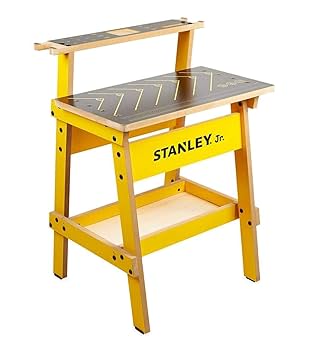 Amazon.com: HearthSong Stanley Jr. Kid's Wooden Work Bench