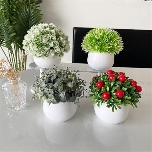Plante Artificielle pour Bureau Solution Verdure sans Arrosage