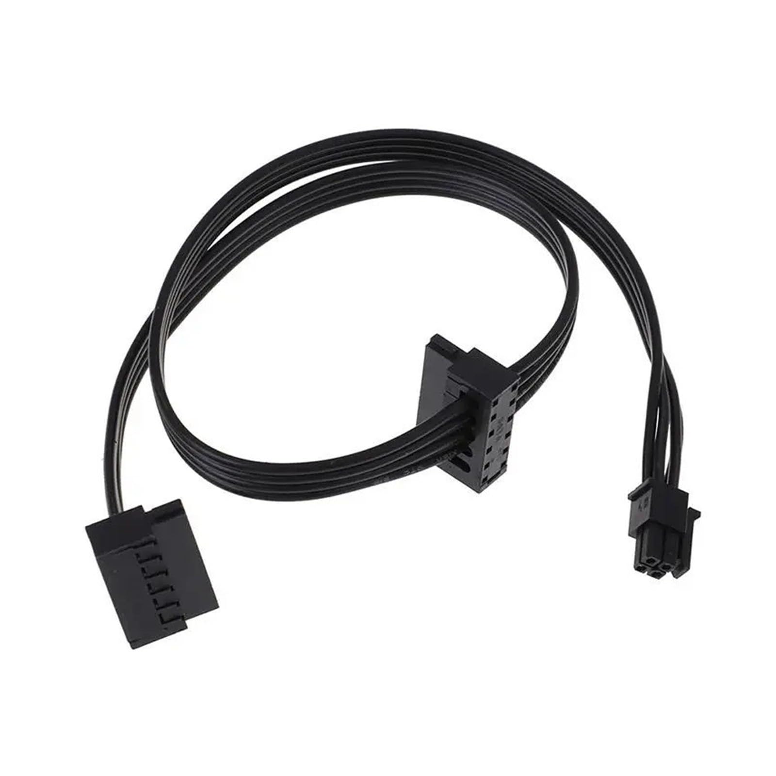 Generico Cavo di alimentazione Mini da 4 pin a 2 SATA 45 cm