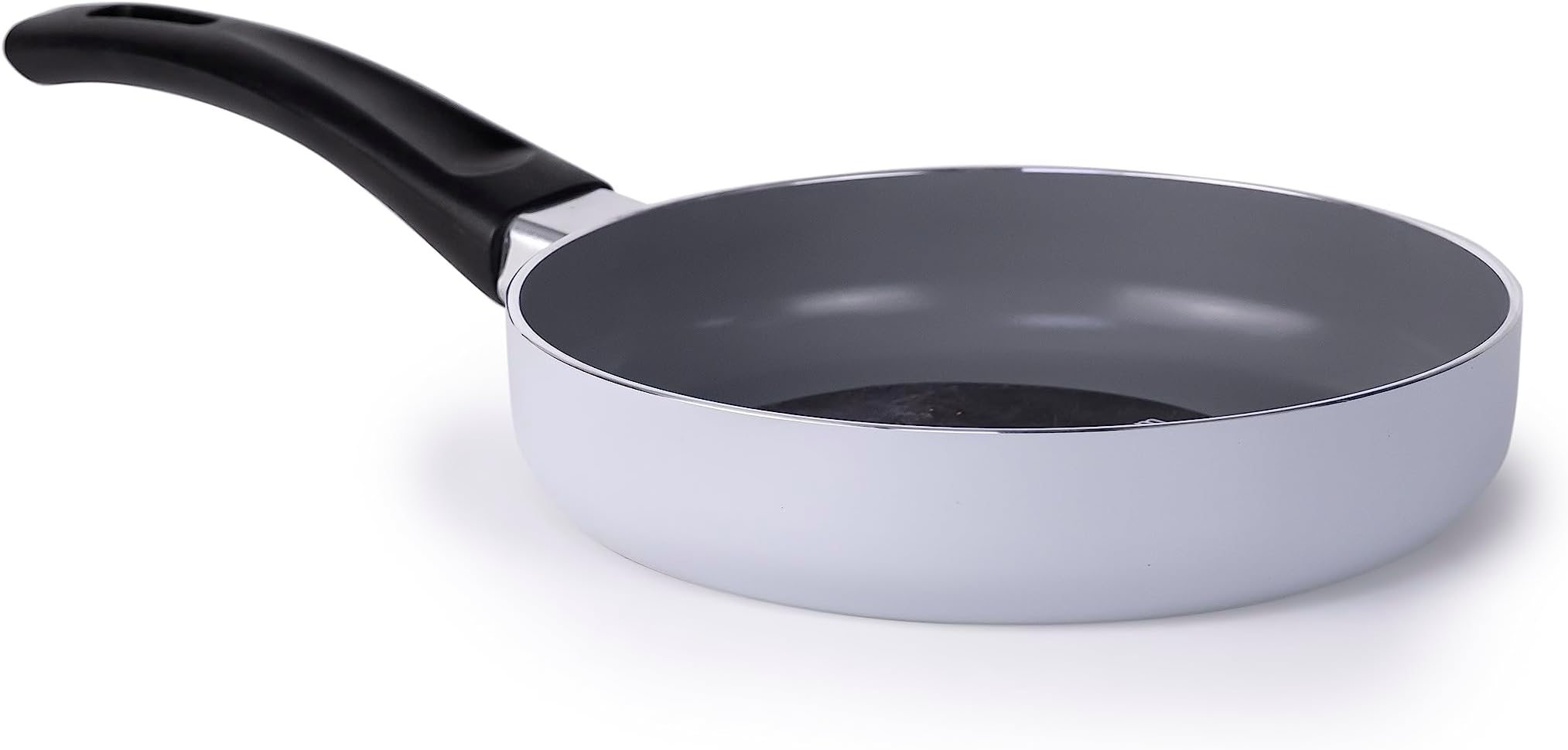 Mini Frying Pan, 14 Cm - Aluminum Non-Stick Fry Pan - Sauté Pan Frying Pan -Cool Grey