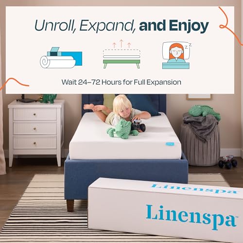 Image of Linenspa 6 Inch Gel Memory Foam Mattress - Queen
