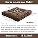 Square Floor Seat Pillows Cushions 22
