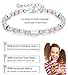 AryaHozel Back to School Birthday Gifts for Girls 11 13 15 6 8 9 10 12 Year Old Teenage Girls Jewelry Tween Teen Girl Trendy Stuff Things Inspirational Bracelet Stocking Stuffers Teens Rose Quartz