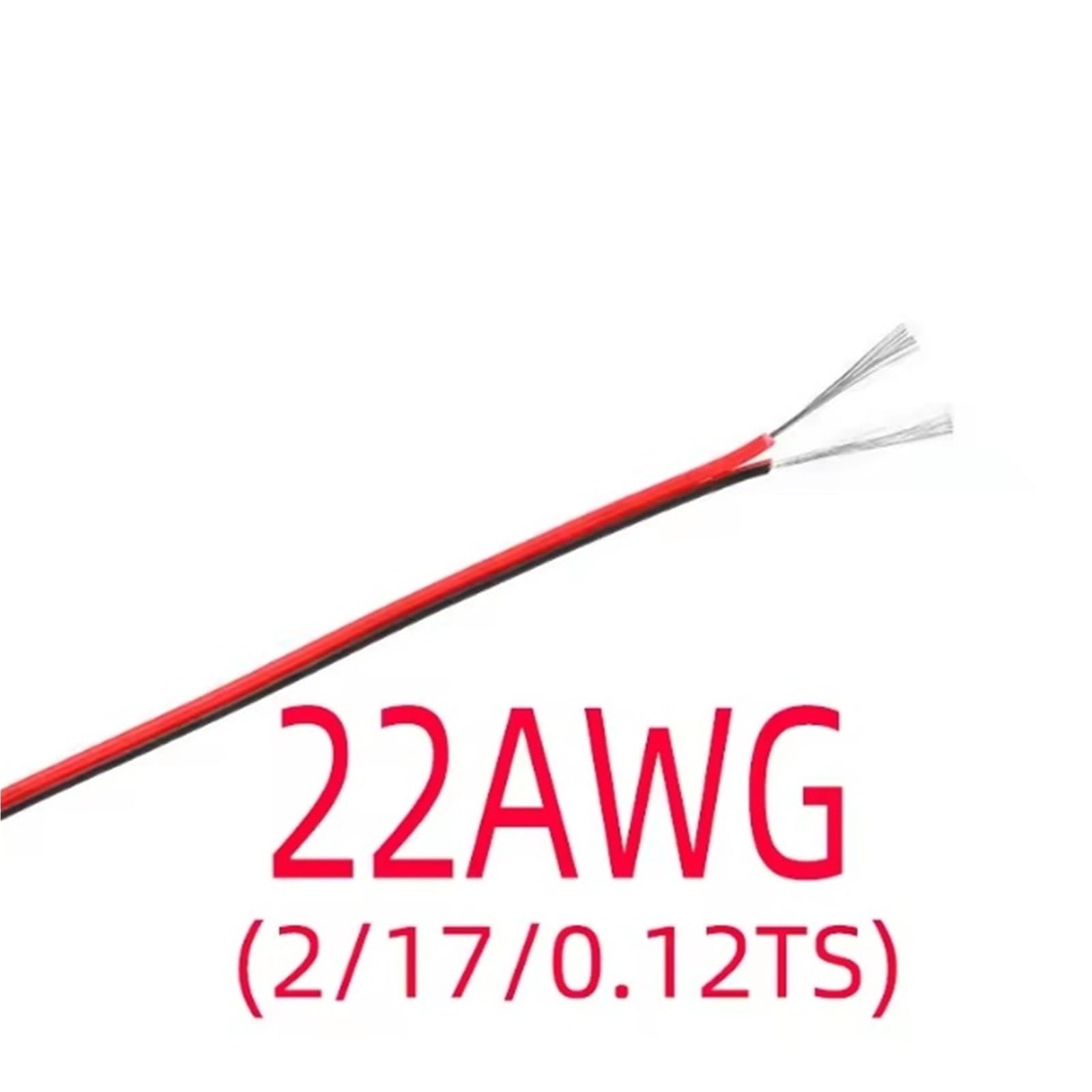 Przewód silikonowy 5 metrów kabel elektryczny 18/20/22/24/26 AWG