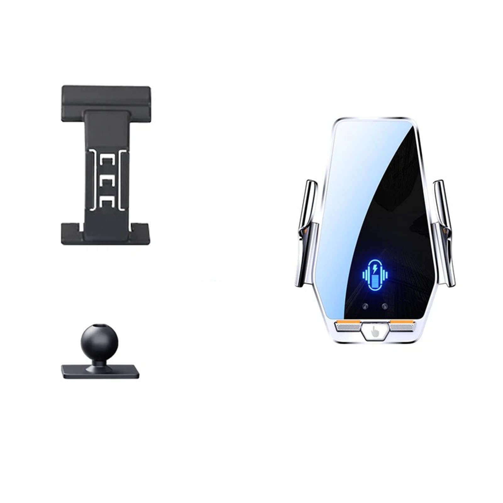 MOGFLMAN Car Phone Holder for Audi Q7 2006-2015, LHD Car Phone Holder