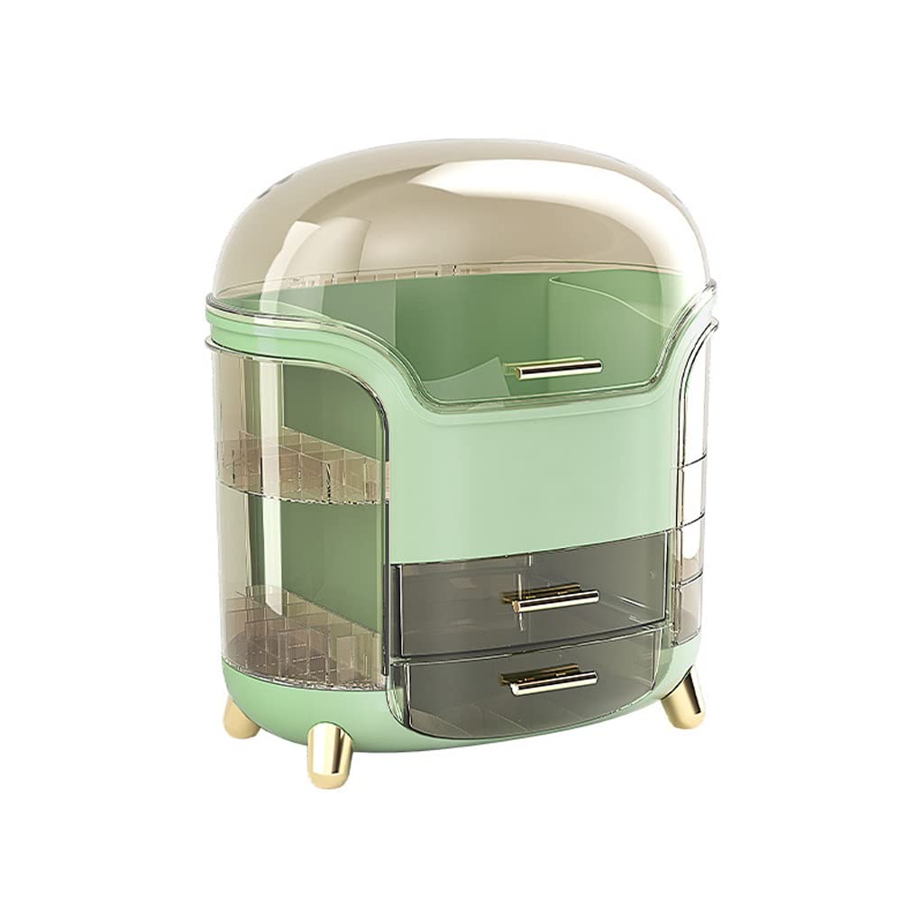 Vanity Box Multifunctional Cosmetic Storage Box Dresser Desktop Lipstick Finishing Storage Cabinet Skin Care Product Rack Cosmetic Box