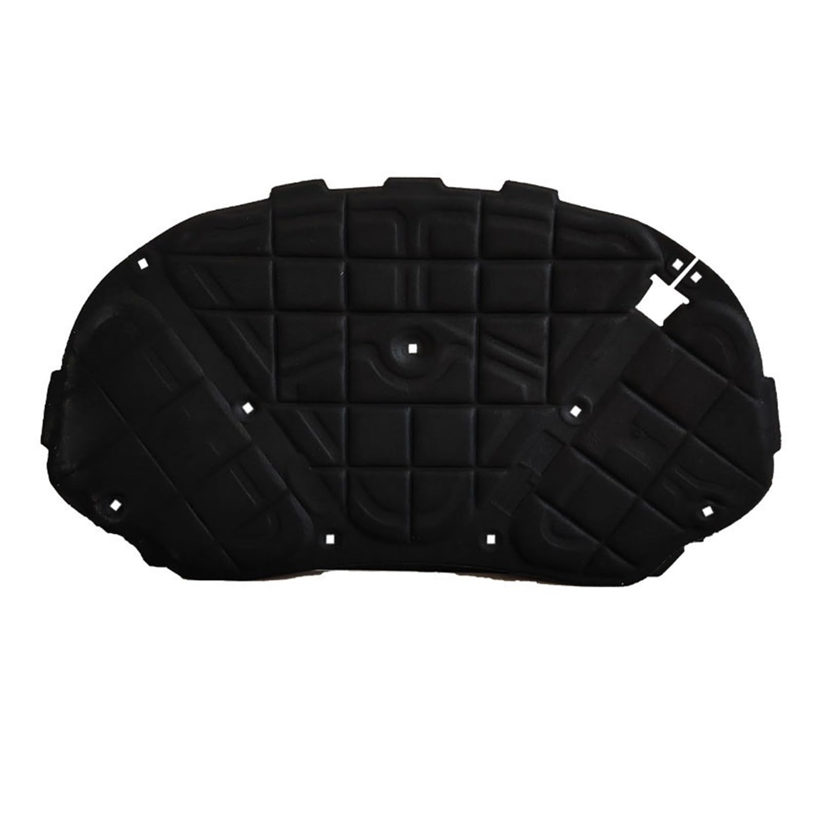 Chpbzaaky Black Compatible For Vw Cc 2008-2023Car Thermal Insulation And Sound Insulation Cotton Front Engine Hood Fireproof Pad Car Accessories(Black)