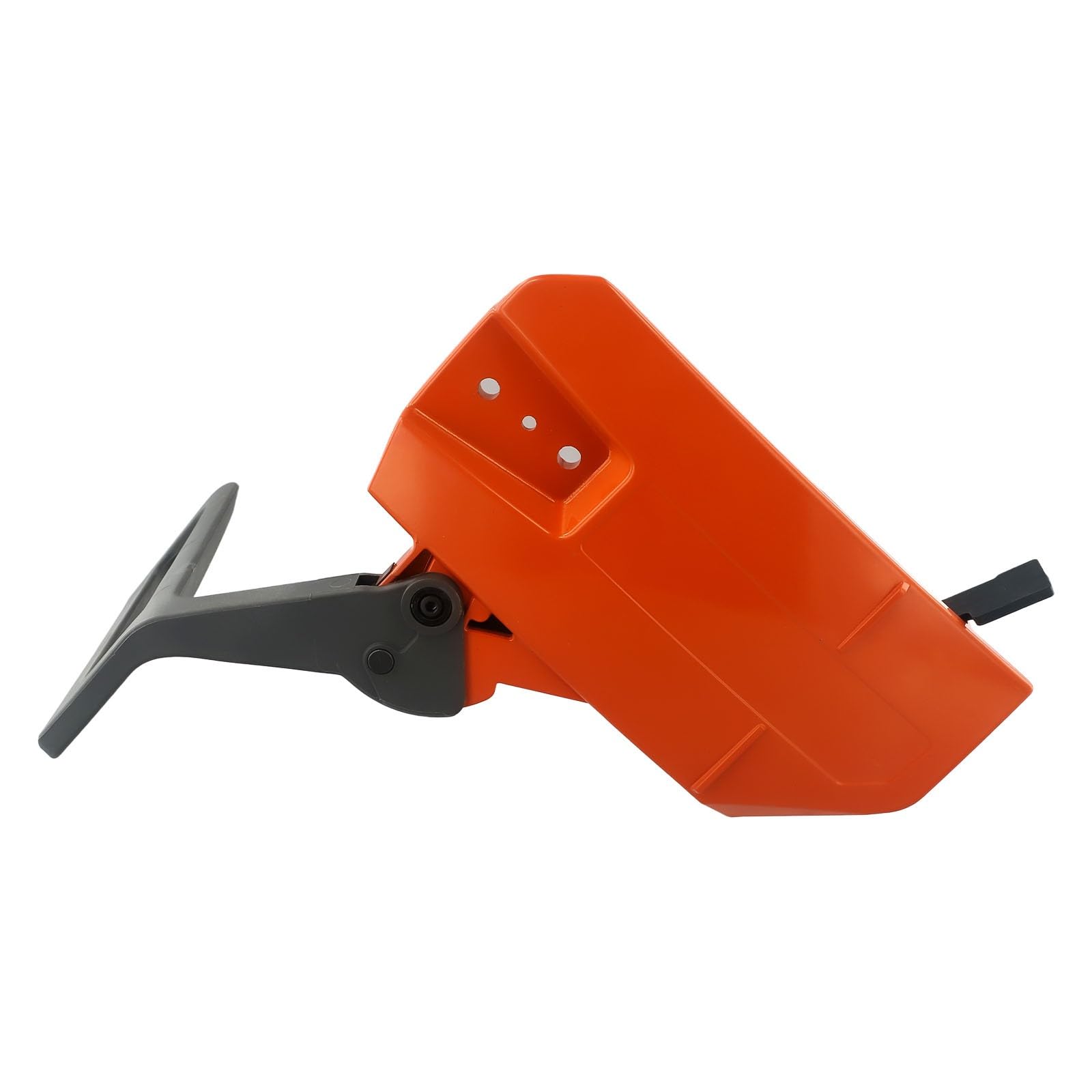 Lecreatekit Cubierta de embrague de freno de cadena compatible con motosierra 288XP, pieza de repuesto para montaje de protección de seguridad
