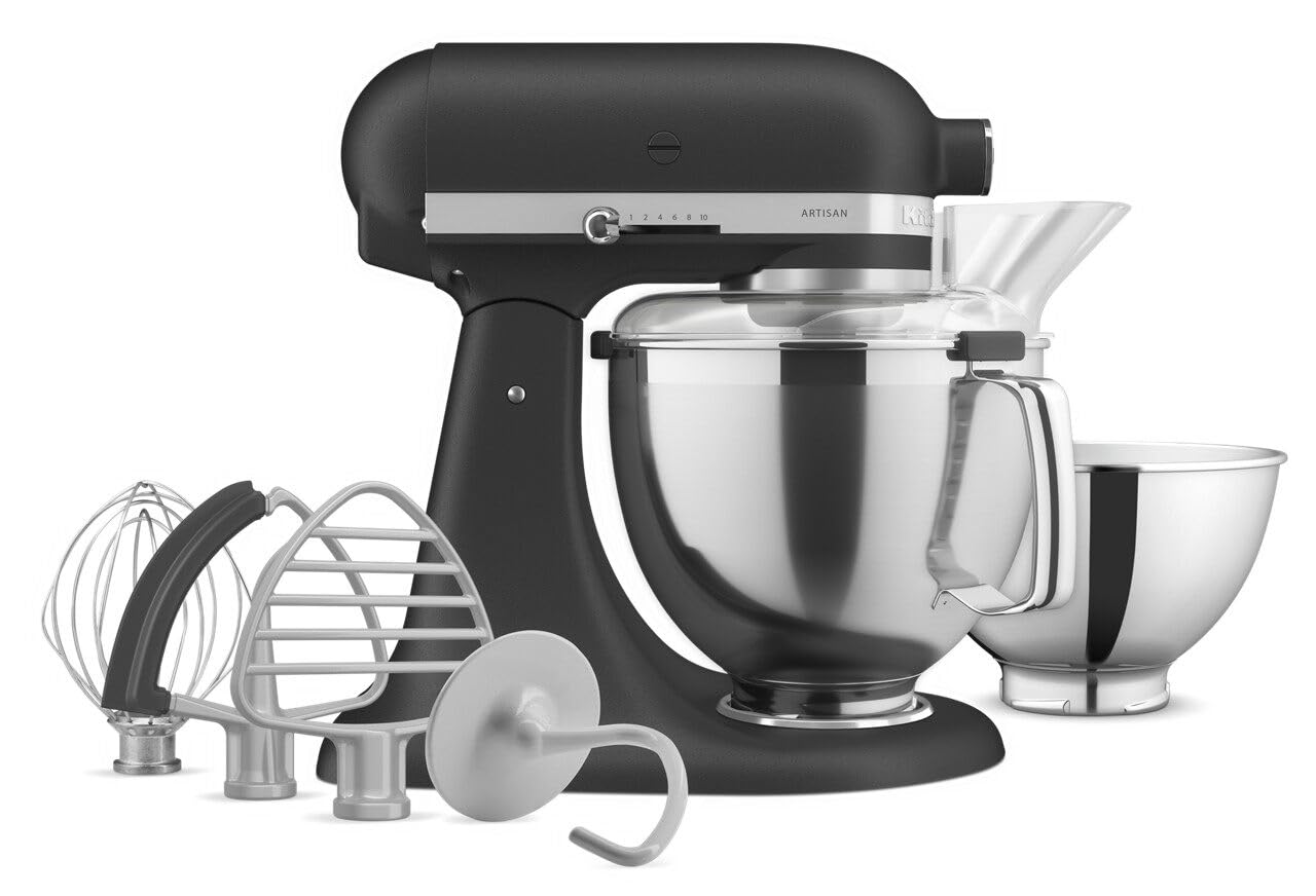 KitchenAid Artisan ブラック KitchenAid Artisan Series 5 Quart Tilt Head Stand Mixer in