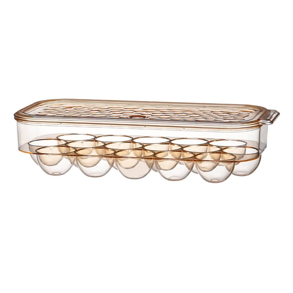 Frischhaltedose für Eier/Kühlschrank, 16 Fächer, Behälter mit Deckel