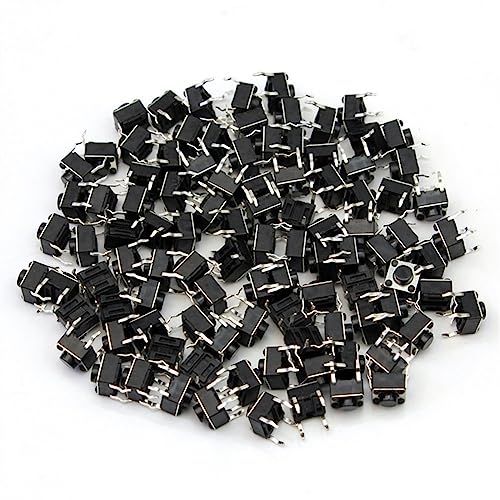 Interruptor de boton tactil para arreglar mandos y paneles pulsador dip de 6x6x5mm y 4 pines 5