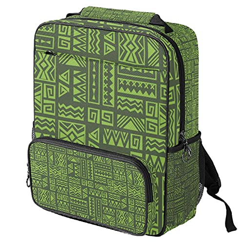 Sac à dos ordinateur portable vert bohème idéal pour le travail et les cours