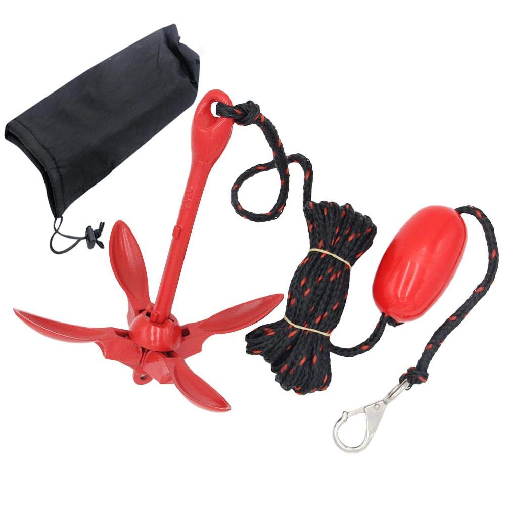 Buy Lancei Folding Anchor Buoy Kit Kayak Anchor Kit, Boat Anchor Kit, Portable Complete