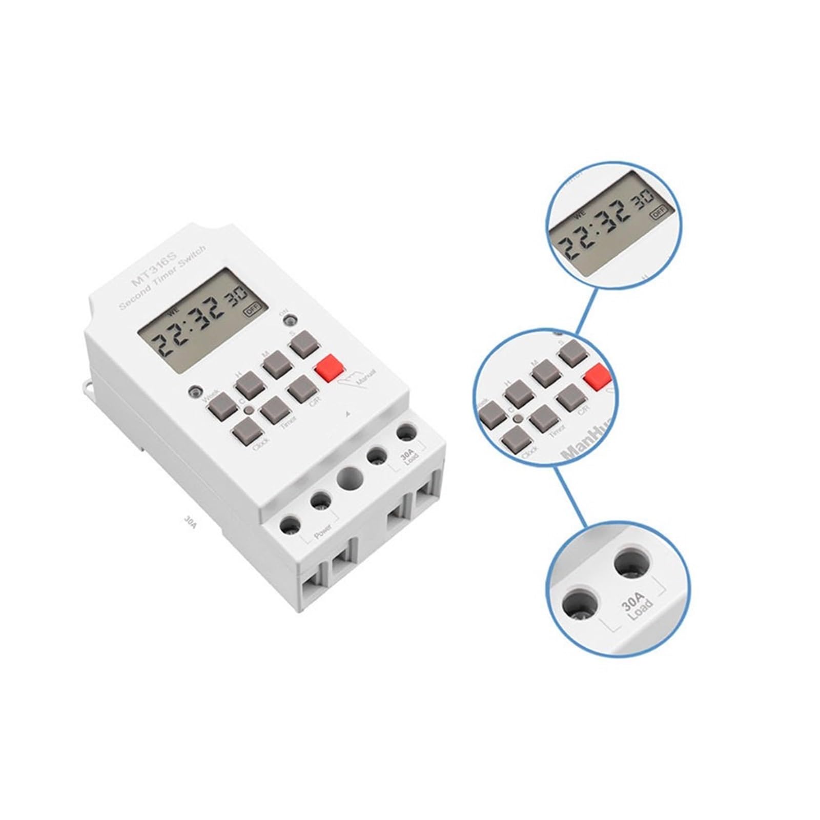 年間タイムスイッチ Amazon.co.jp: MT316S シリーズ 毎日毎週プログラム可能なデジタル
