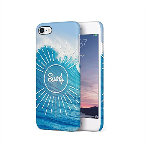 Surfing Surf Wave Ocean Paradise Plastic Snap-On