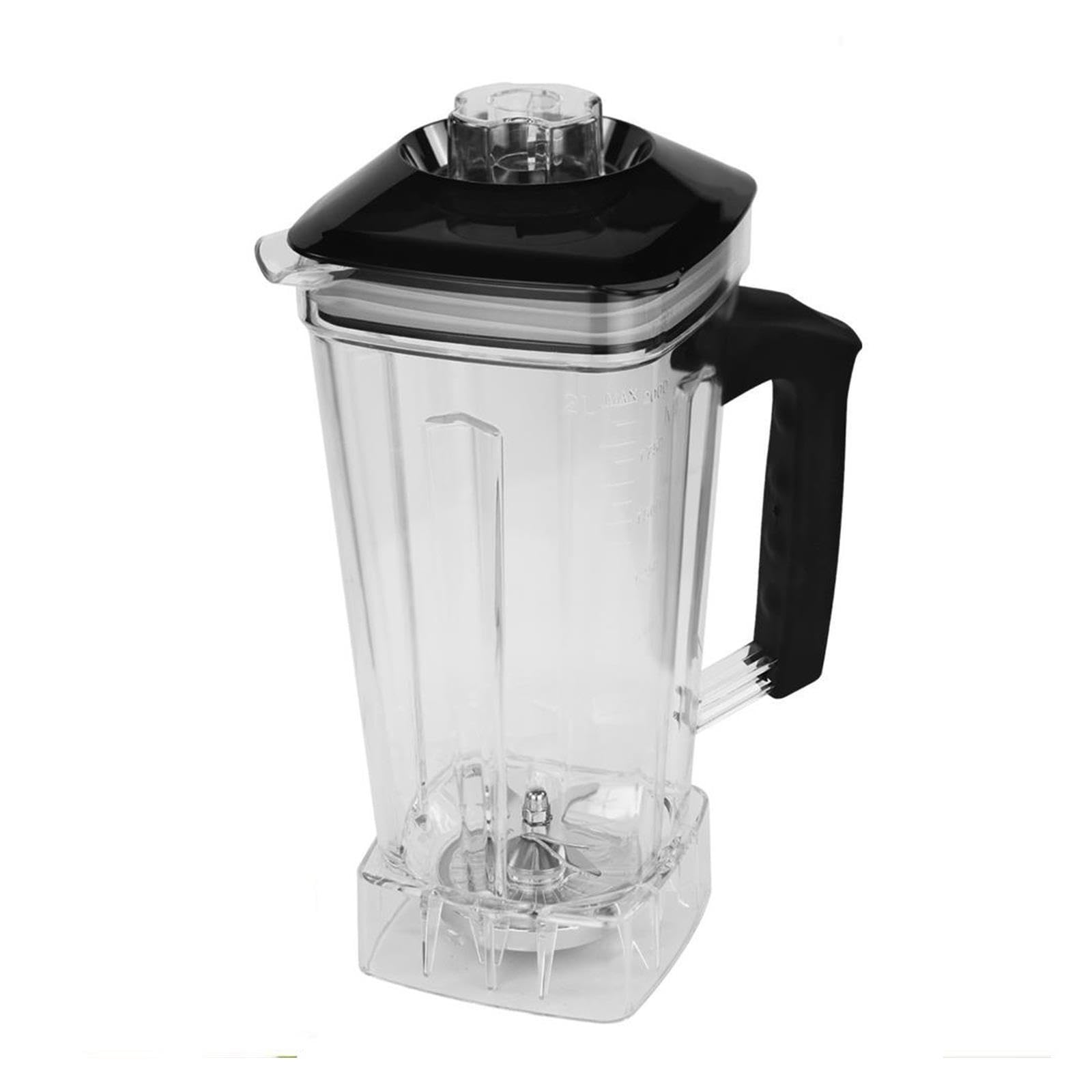 Kubek wymienny do blendera T5200 Części zamienne do blendera z dolnym kubkiem z podstawą ząbkowaną, ostrzem do koktajli mlecznych, pokrywką bez bisfenolu A 2L narzędzie kuchenne