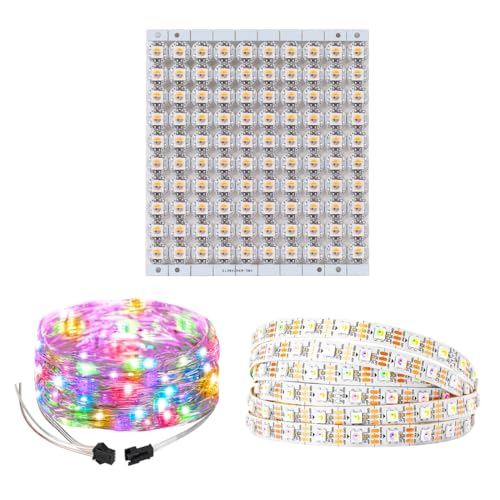 Tira de LED RGBW SK6812 5 metros 50 LEDs direccionable miniatura 1
