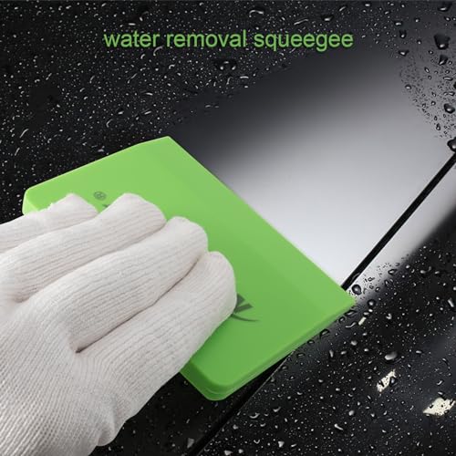 Image of NEWISHTOOL Soft Silicone Small Squeegee for Vinyl, 2 PCS Rubber PPF Tool | PPF Squeegee, Window Tinting V-Blade Scraper, Glass Film Application, Car Paint Protective Film Installation & Water Removal