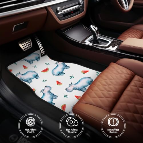Alfombrillas de coche lavables para evitar manchas en el suelo del automóvil neopreno juego 4 5