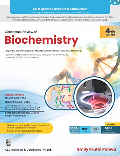 Image of Conceptual Review Of Biochemistry 4Ed (Pb 2022)