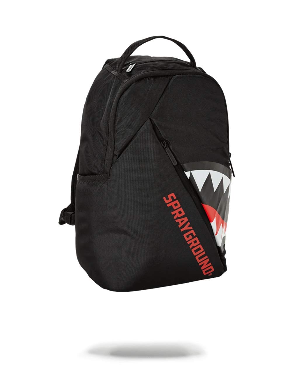sprayground angled ghost shark backpack
