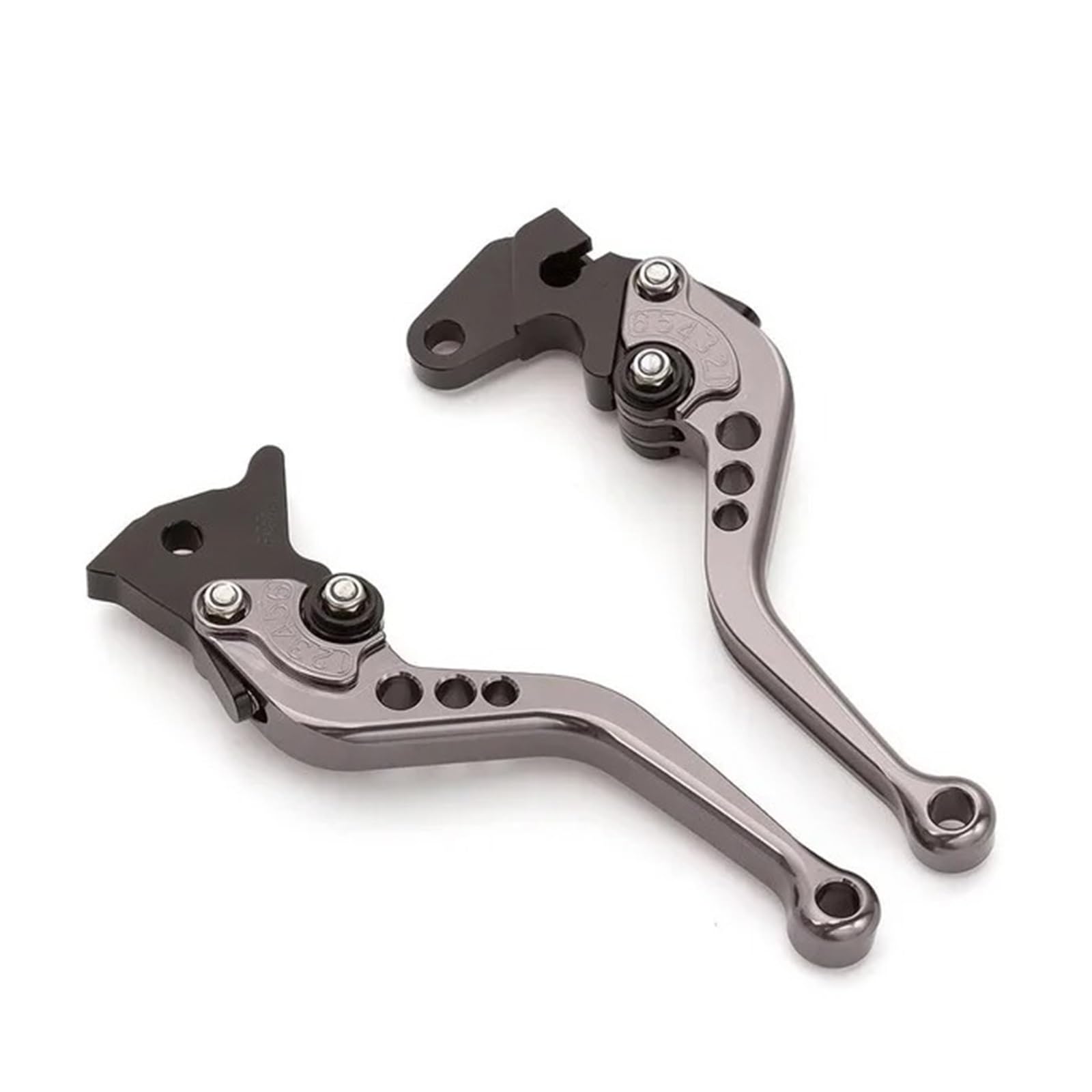 Pdaazvg I Brake Lever Handle For Vespa Px Disc Models For Lml 125 150 200 Star/Px125 Px150 Motorcycle Brake Clutch Lever 3D Cnc Adjustable Motorcycle Lever Blades(I)