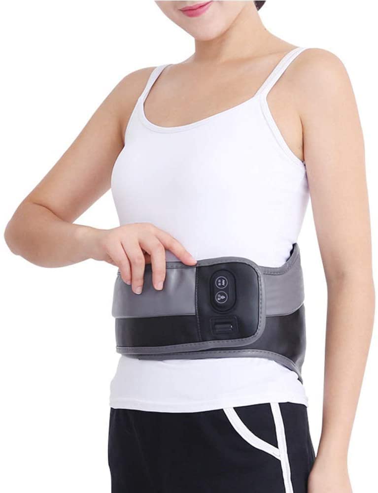 Heating Waist Belt, Lower Back Infrared Heat Therapy Wrap,Heated Belt,7.4V Rechargeable Battery Powered for Pain Relief Muscle Strain Back Warmer,Safety