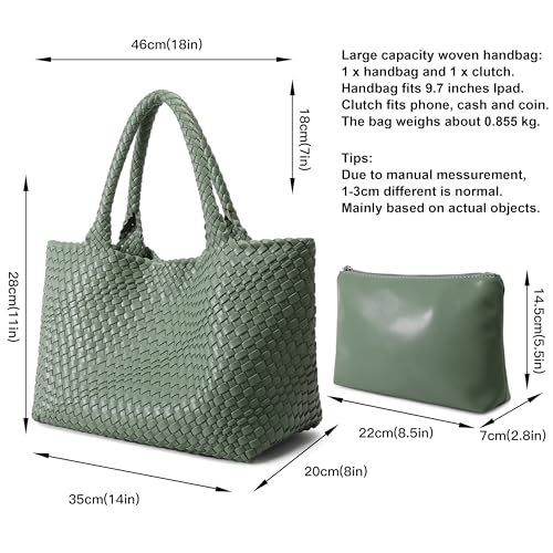 Image of Queenoris Shoulder Bags for Women, Fashion Purses and Handbags Top Handle Vegan Leather Shopper Satchel Large Travel Tote Bag | TOP HANDLE
