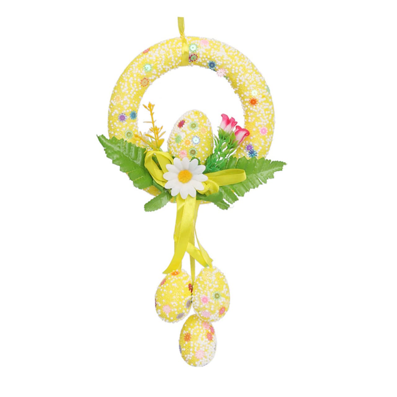 Alipis 3 Set Ornamento Dell'uovo Di Pasqua Decorazione Del Vassoio A Più Livelli Ventilatori Personalizzati Macchina Giocattolo Neon Gnomi Peluche Vernice All'uovo 2 Pezzi * 3