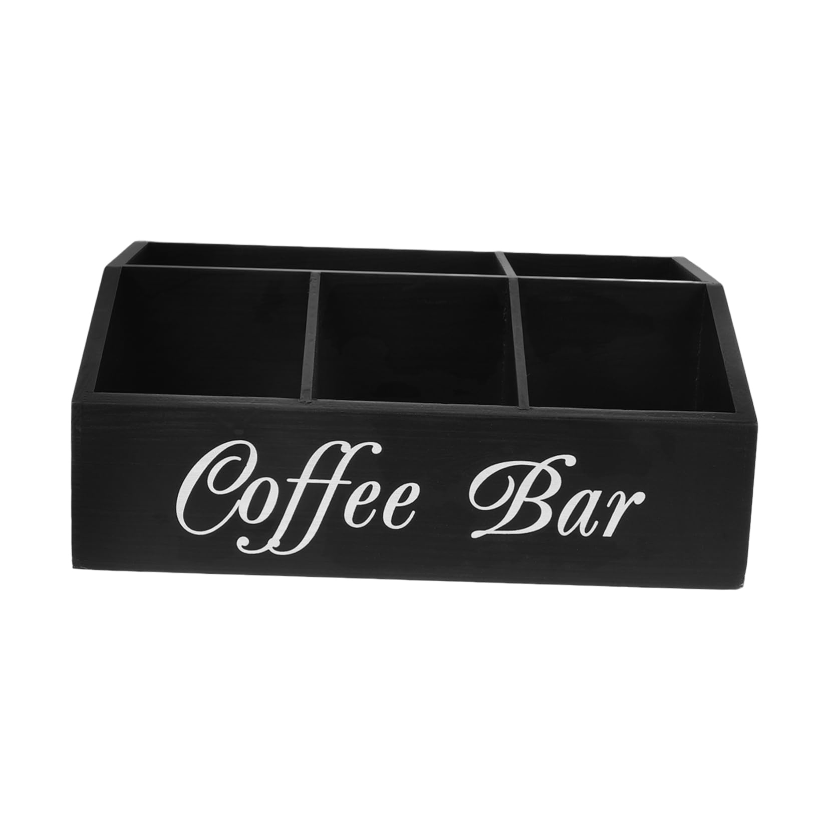 MAGICLULU Stilvoller Für Kaffeestation-zubehör Aus Holz Tee-/kaffee-organizer Für Die Arbeitsplattendekoration