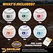 Driveline Baseball Real Leather Weighted Pitching Balls (Set of 6) Improve Mechanics and Velocity + Free 16-Week Program