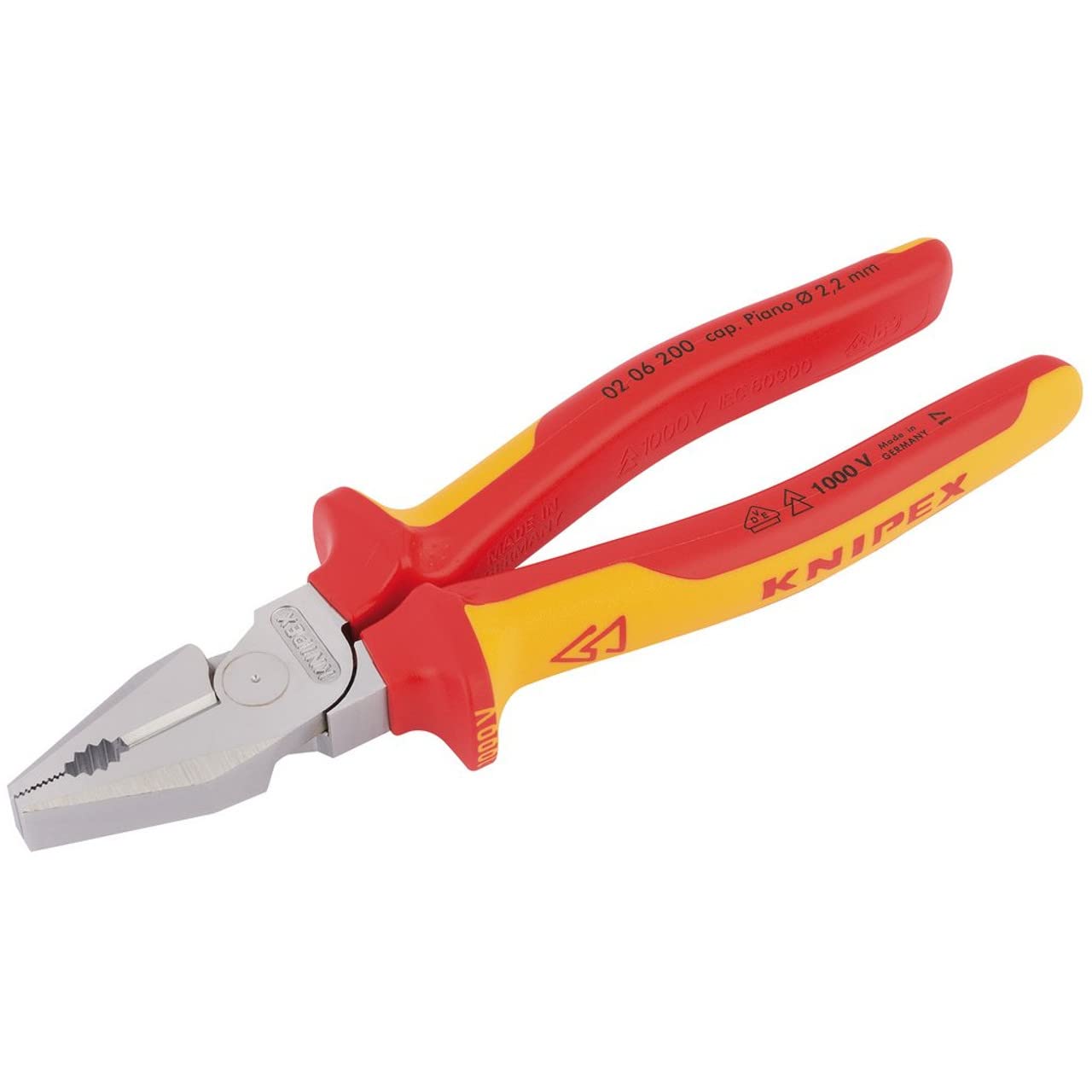 Knipex Blue 59818 200Mm Fully Insulated High Leverage Combination Pliers