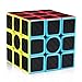 D-FantiX Speed Cube Carbon Fiber 2x2 3x3 Pyramid Speed Cube Bundle, 2by2 3by3 Pyramid Speed Cubes Set Magic Cube Toys for Kids Adult