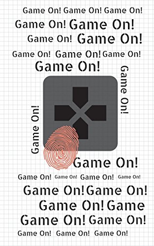 Game On!: Grey controller with Pink Finger Prints. 5 x 8 White co...