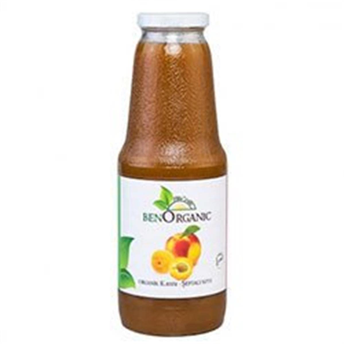 BenOrganic Şeftali Kayısı Elma Suyu 940 ml Cam Şişe
