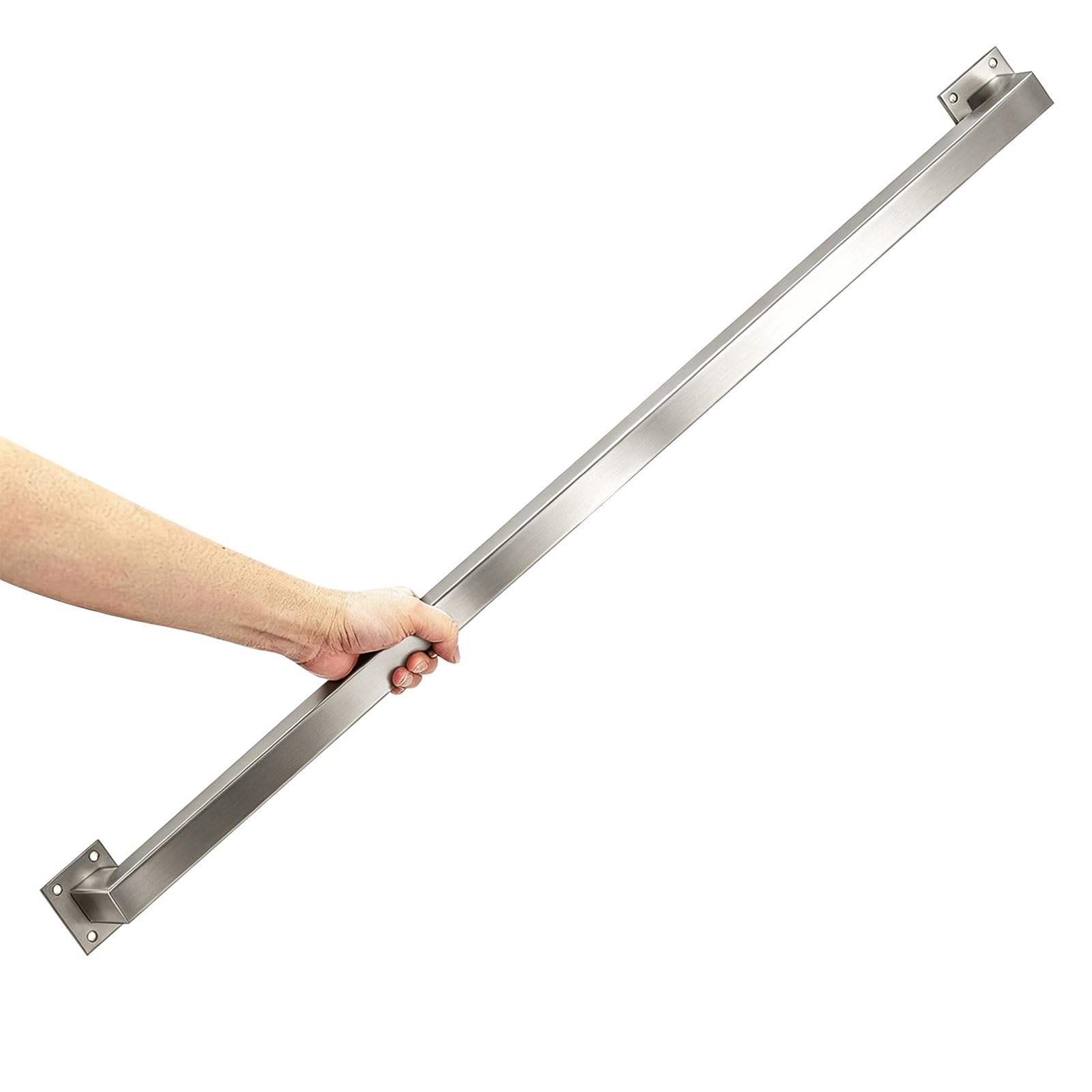 Sxbhdm One Color Modern Stainless Steel Banister Handrail For Stairs Indoor And Outdoor - 1Ft~20Ft Complete Kit, 1M 1.5M 2M 2.5M 3M Staircase Railing Safety Hand Rails