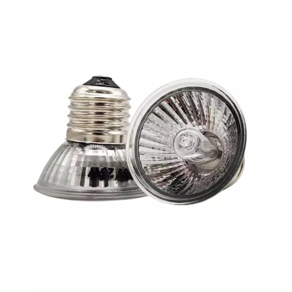 UVB Heat Bulb for Reptiles – 97% UVA + 3% UVB Light for Tortoise, Turtle, Lizard, Frog, Insects – E27 Screw Base Basking Lamp for Terrarium (2, 50W)-image-48