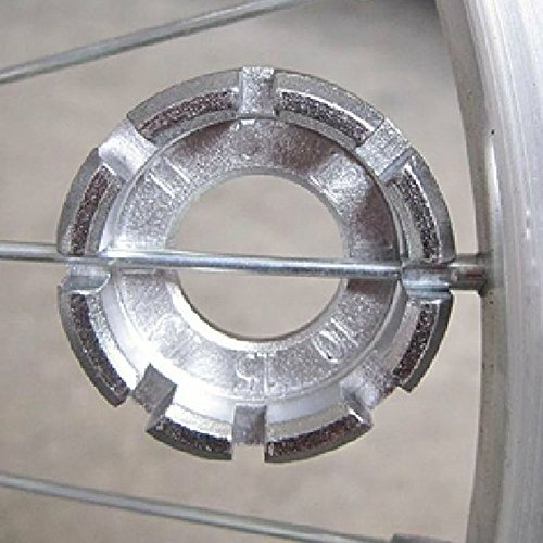 TRIXES Bike Bicycle 6 Way Spoke Nipple Key Spanner Wrench
