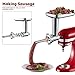 Metal Food Grinder Attachment for KitchenAid Stand Mixer Included 3 Sausage Stuffer Tubes Accessory, Upgrade Design with High Performance