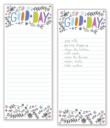 To-do list notepad avec aimant de frigo et carnet de liste de courses fabriqué aux USA