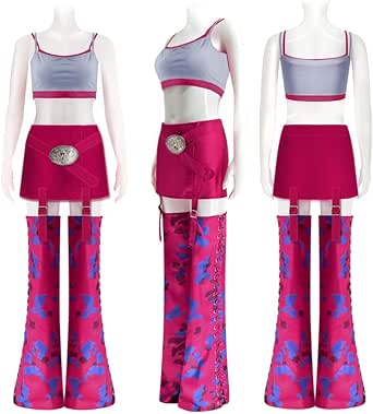 Amazon.com: Rowmv Suki Costume Pink Outfit Halloween Suki Furious